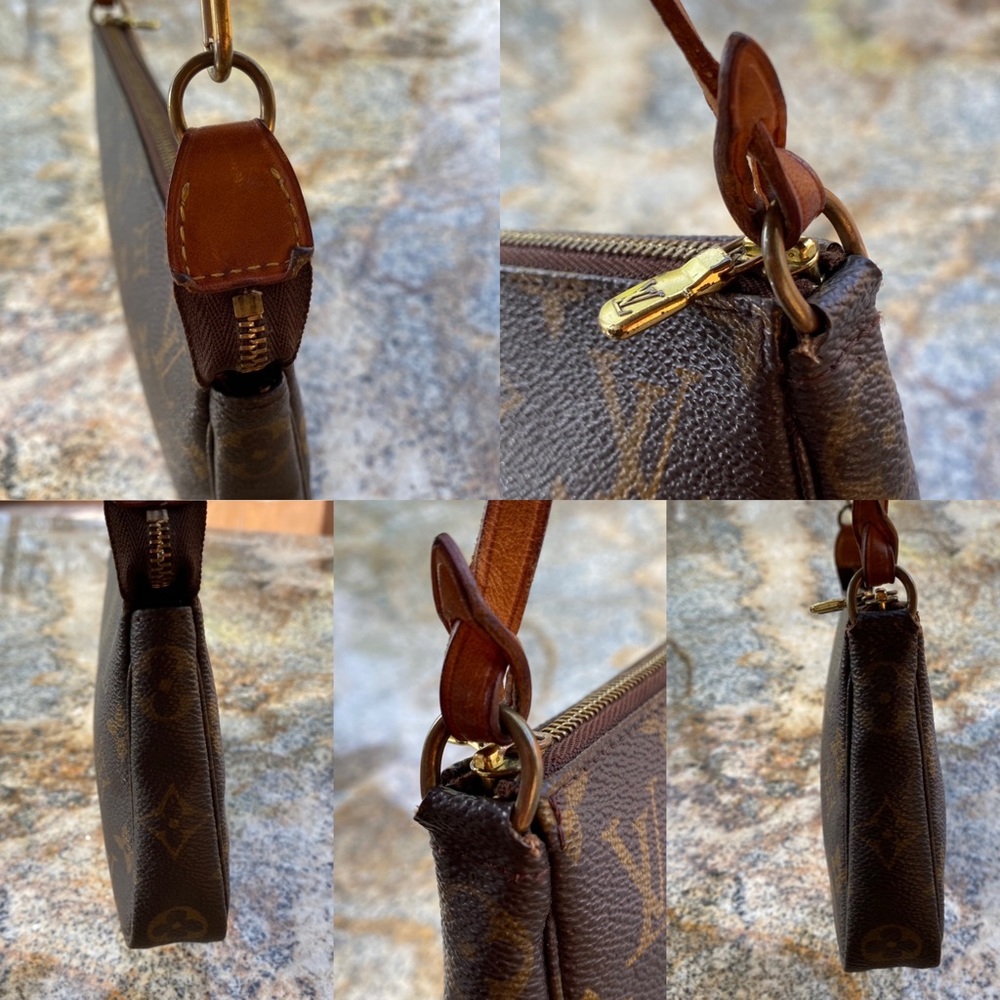 SOLD Louis Vuitton Monogram Pochette Accessoires SD1010 - Picture 9 of 14